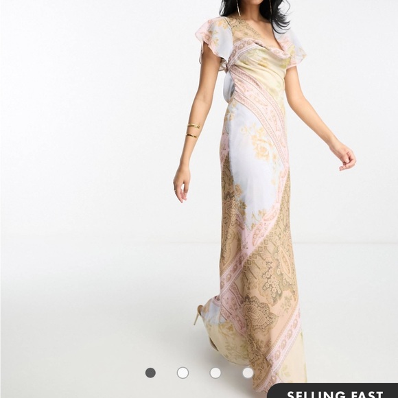 ASOS patchwork dress - Picture 2 of 6